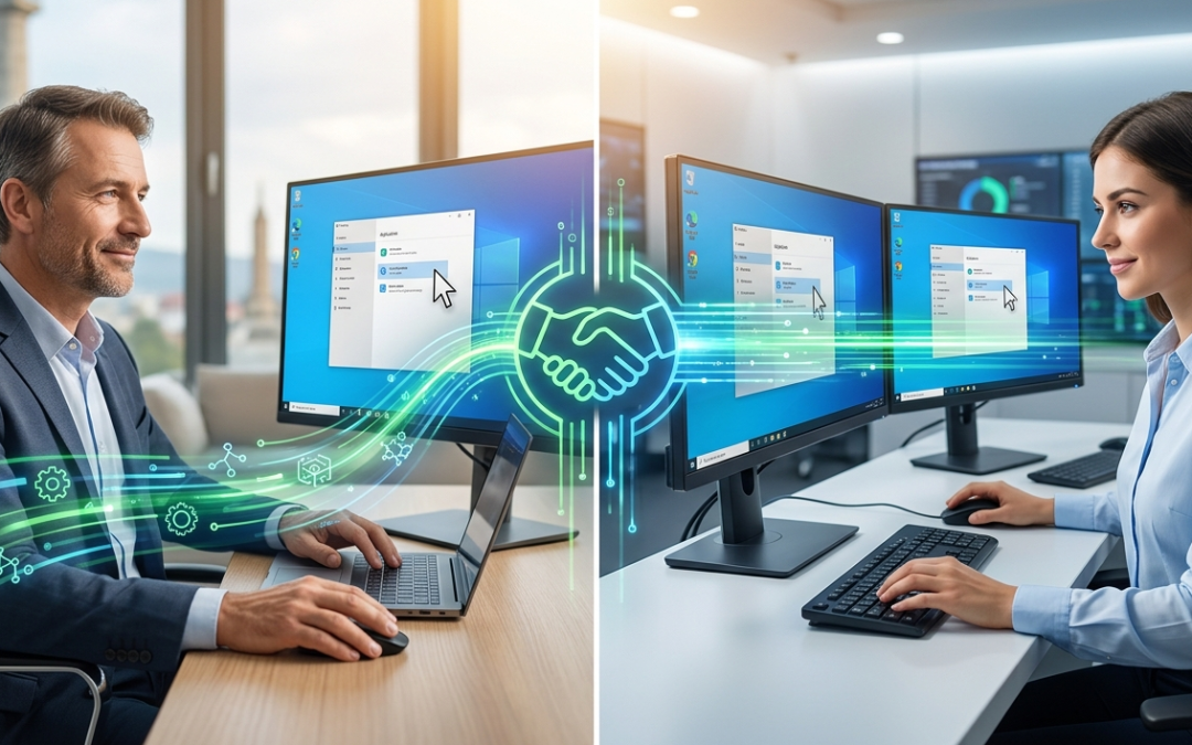 Suport IT la Distanță: Avantajele AnyDesk și UltraViewer